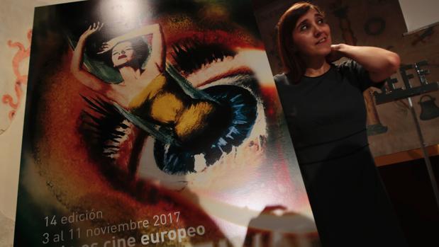 El «incandescente» cartel de María Cañas para el Festival de Cine de Sevilla