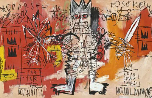 «Untitled (Tar Tar Tar, Lead Lead Lead)», de Jean-Michel Basquiat