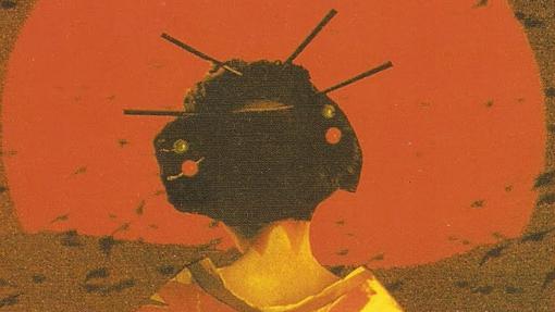 Detalle de la portada de «Pálida luz en las colinas», de Kazuo Ishiguro