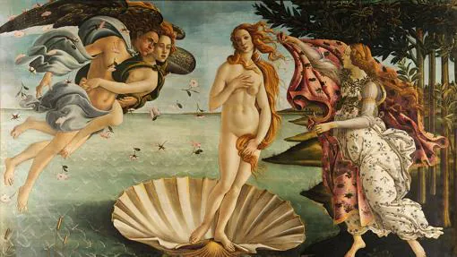 El nacimiento de Venus, de Sandro Boticelli