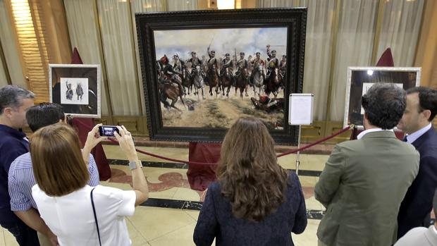 Ferrer-Dalmau: «He abierto el melón de la pintura militar»