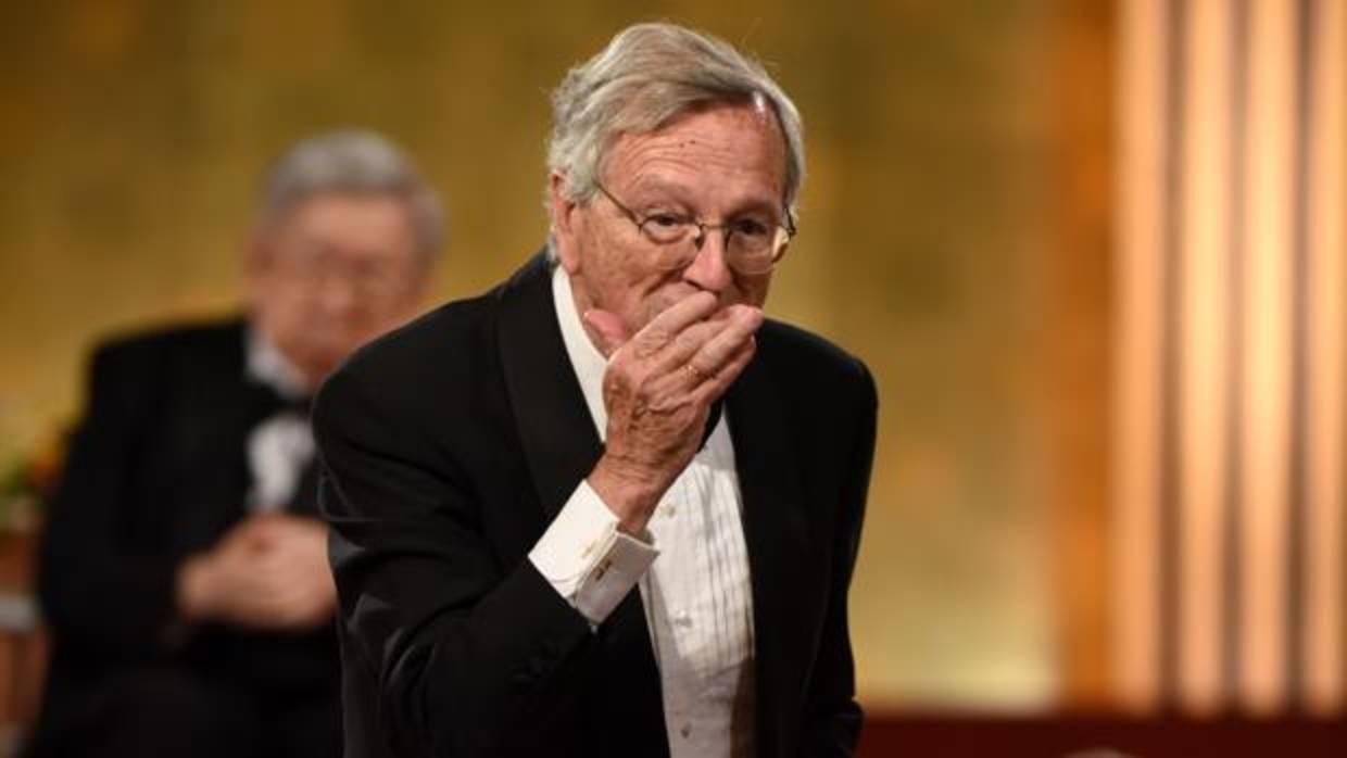 Rafael Moneo, durante la ceremonia de entrega del premio