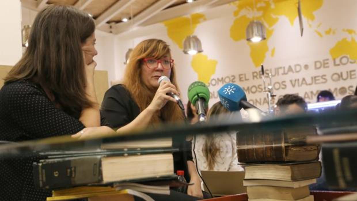 Isabel Coixet durante la presentación de «La Librería» en Caótica