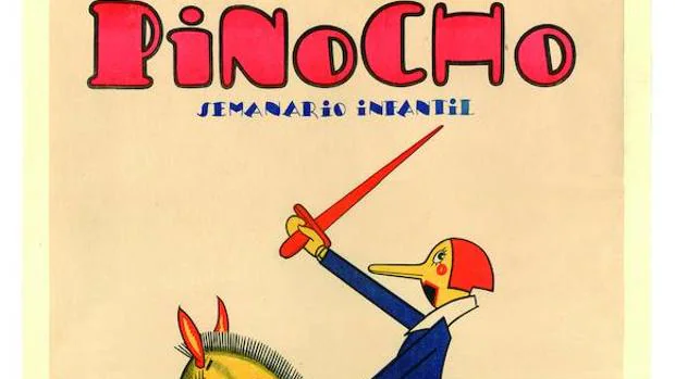 Portada de la revista «Pinocho», que se publicó entre 1925 y 1931