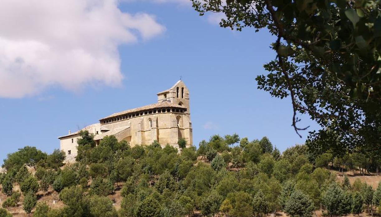 Ermita Torre Marte en Astudillo, de donde fue sustraida la tabla