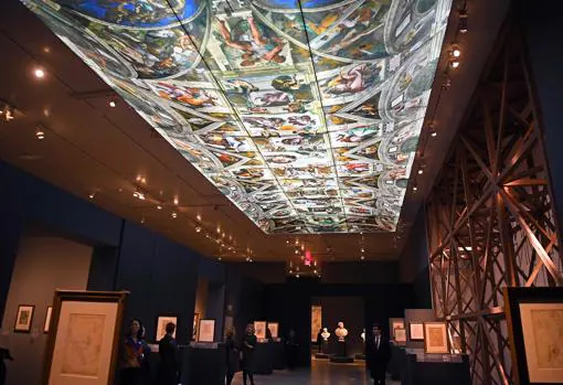 Una de las salas del Metropolitan está dedicada a la Capilla Sixtina y sus bocetos