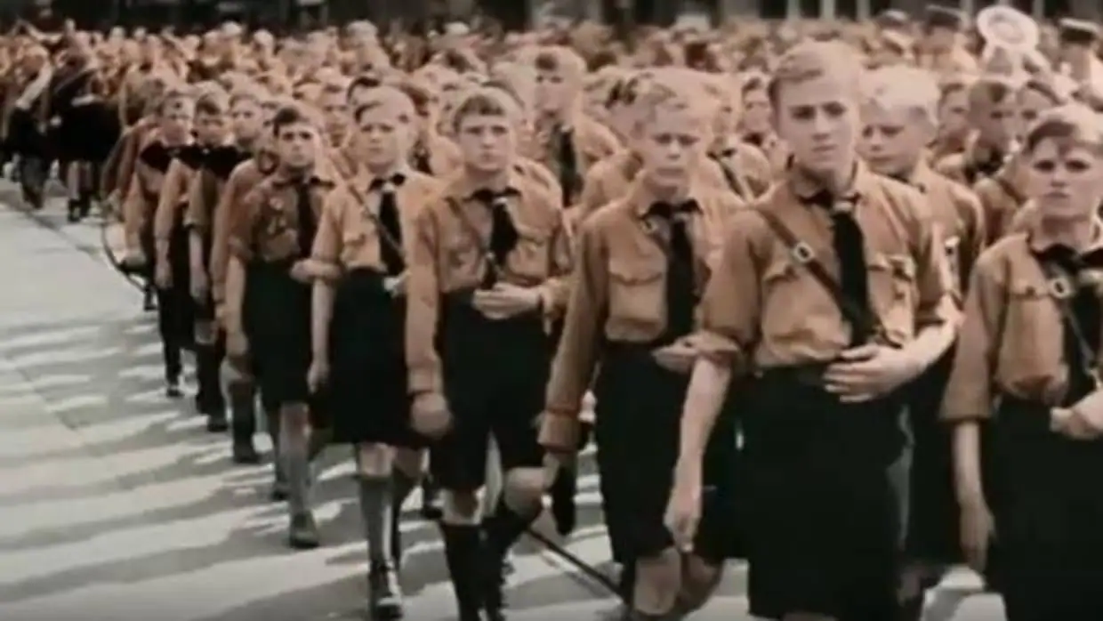 Fotograma del documental sobre las Juventudes Hitlerianas