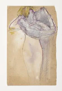 «Salomé», acuarela de Rodin