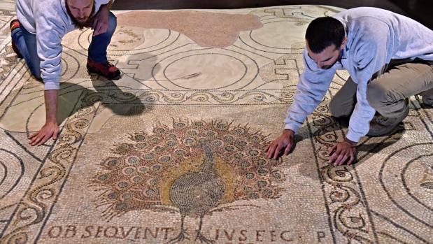 Restauran un mosaico de la época paleocristiana en la Catedral de Florencia