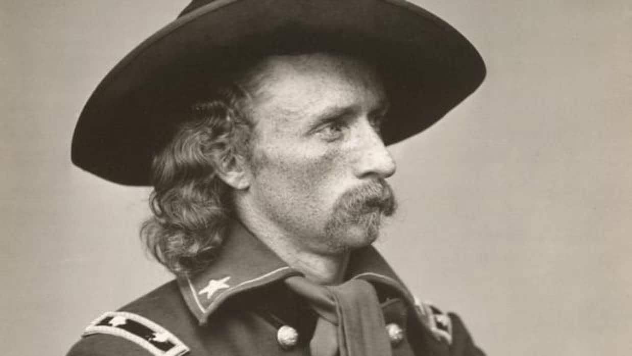 Fotografía del teniente coronel George Armstrong Custer,