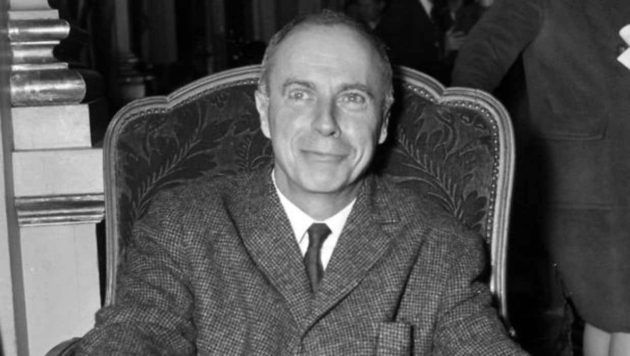 El escritor francés Claude Simon, premio Nobel de Literatura en 1985