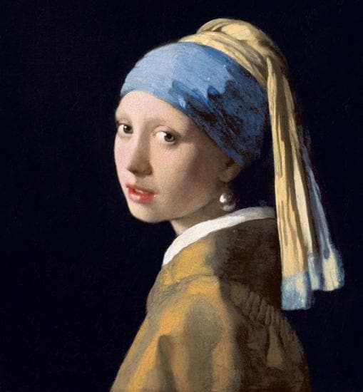 «La joven de la perla», de Vermeer, sin el tímpano perforado
