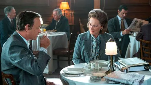 Tom Hanks y Meryl Streep en «Los archivos del Pentágono»