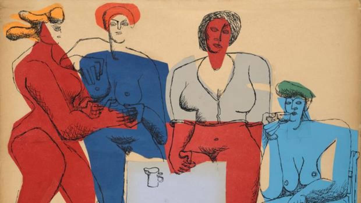 «Cuatro mujeres» (1950), de Le Corbusier