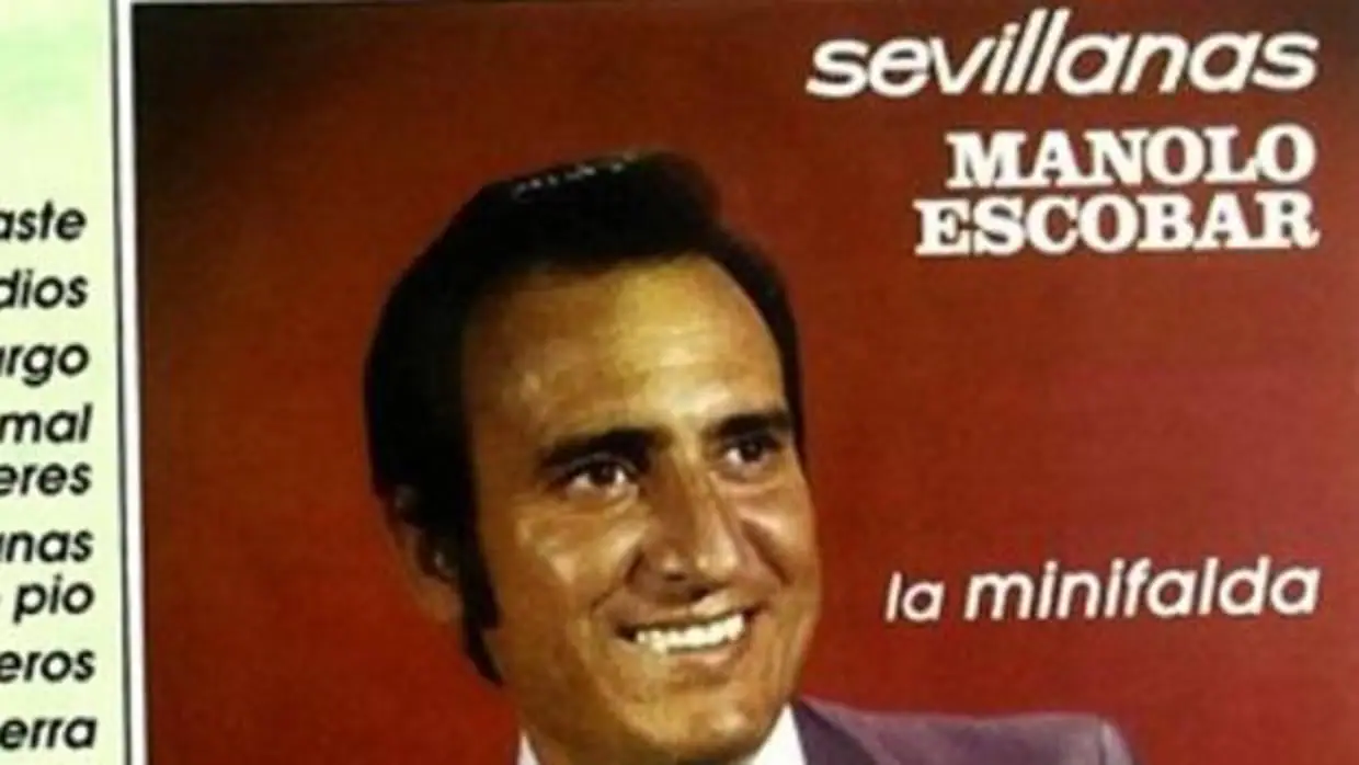 Carátula de Manolo Escobar y «La minifalda»
