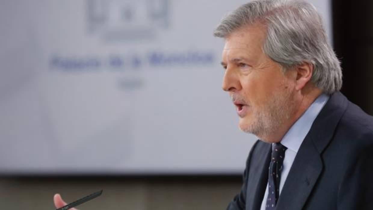 El portavoz del Gobierno, Íñigo Méndez de Vigo