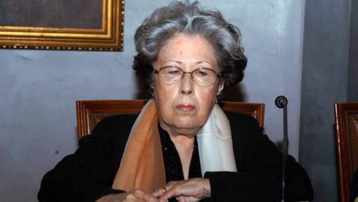 La poeta Julia Uceda