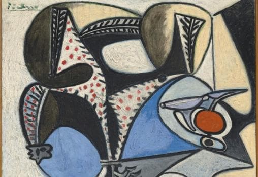 «El gallo desangrado», de Picasso, de la Colección Tàpies