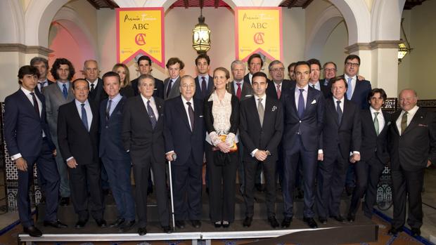 La Infanta Doña Elena: «Amar el arte de la tauromaquia es amar a España»