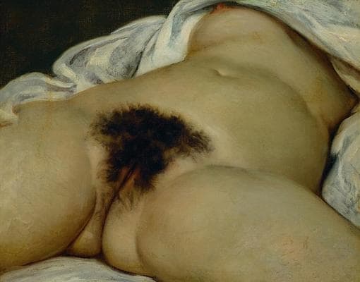 «El origen del mundo», de Gustave Courbet