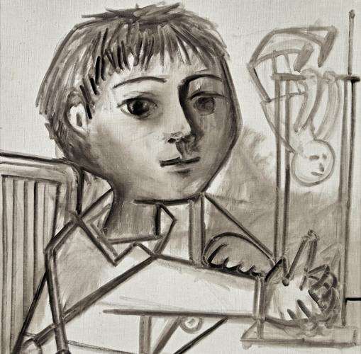 «Enfant jouant, Claude» (1952)