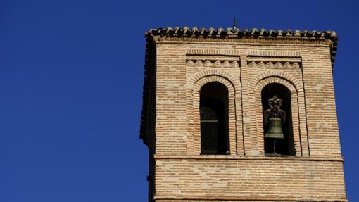 El campanario de la iglesia de San Pedro el VIejo, en Madrid