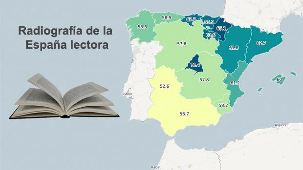 De la comunidad que más lee a los títulos más vendidos: radiografía de la España lectora