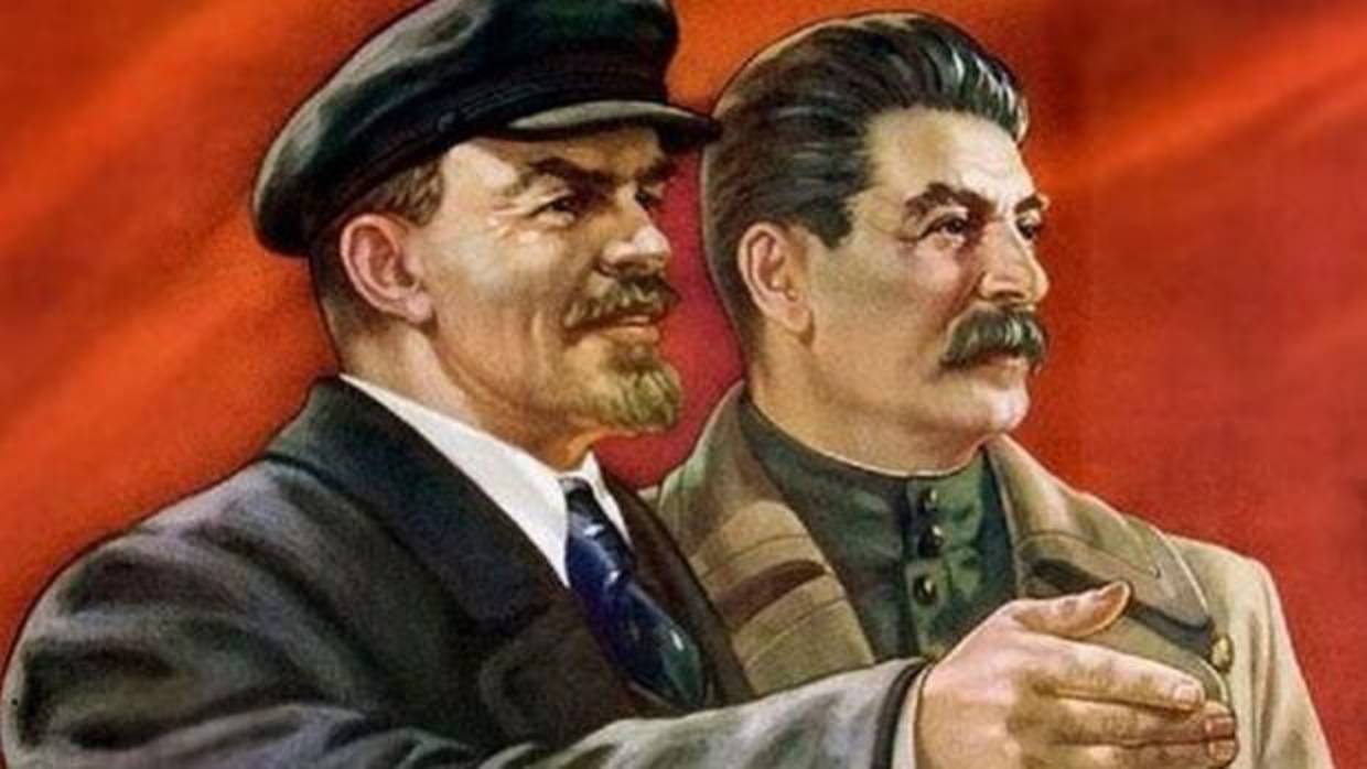 Lenin y Stalin, dos de los personajes más relevantes en la historia de la Unión Soviética