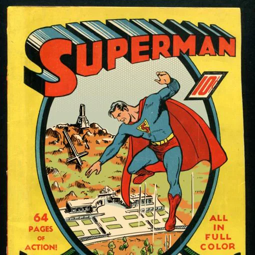 El arte español dibuja a Superman en su 80 cumpleaños