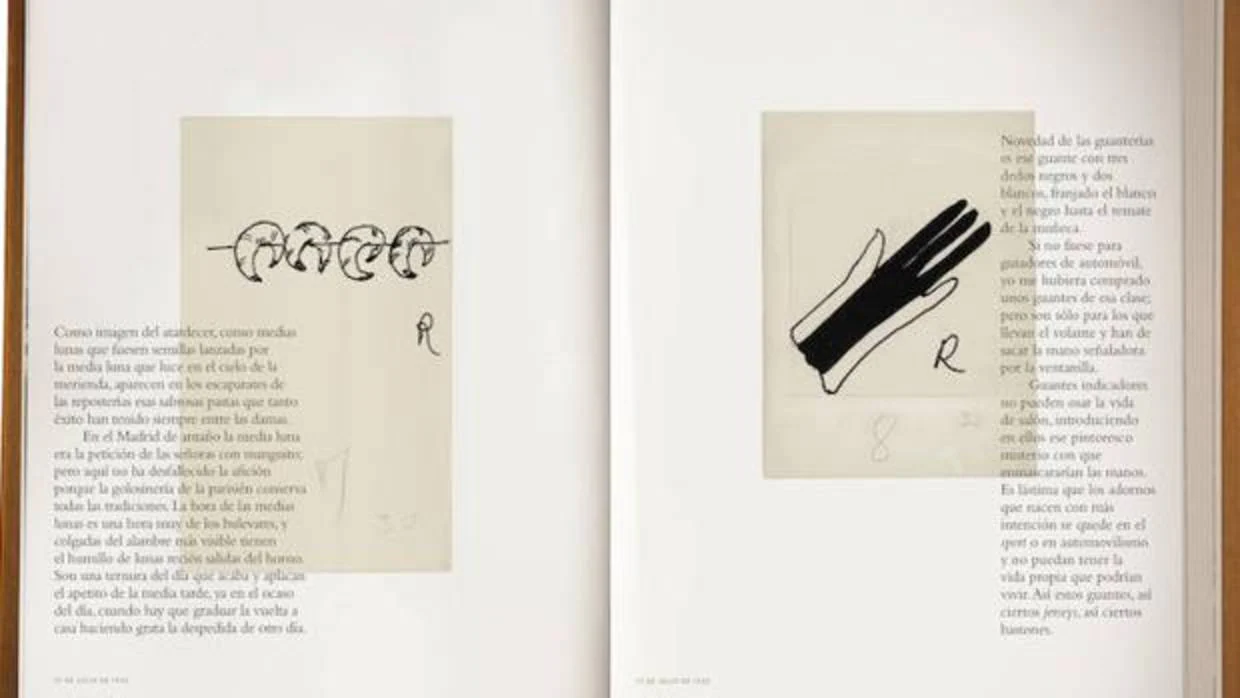 El volumen editado por el Museo ABC incluye todos los dibujos realizados por Ramón para sus greguerías