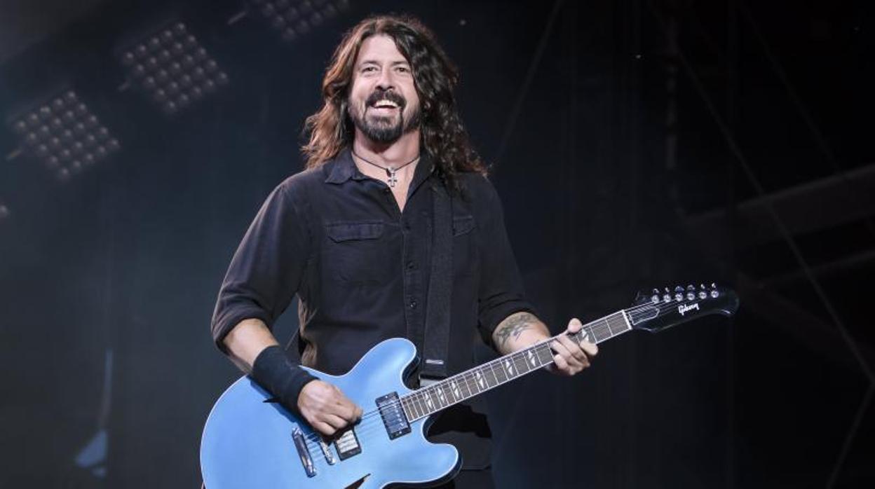 Dave Grohl en un concierto