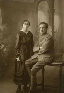 Gala y Paul Éluard se casaron el 21 de febrero de 1917