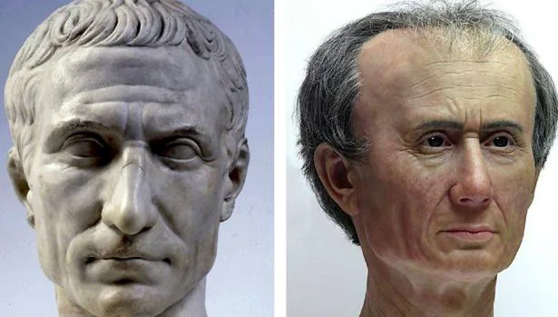 Así era el verdadero rostro de Julio César, según un investigador holandés
