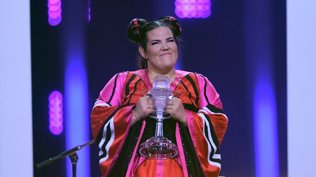 La cantante israelí Netta Barzilai, tras ganar Eurovisión