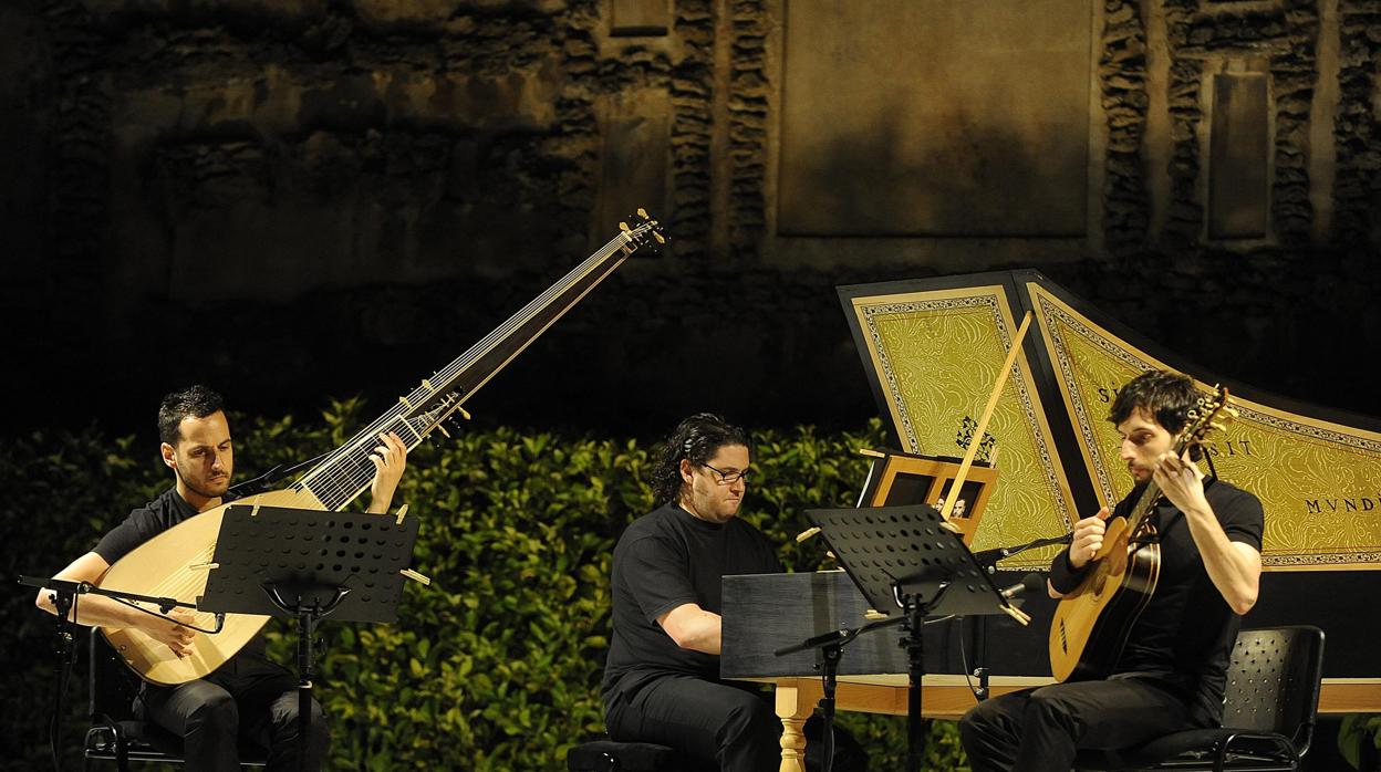 Concierto en los jardines del Alcázar