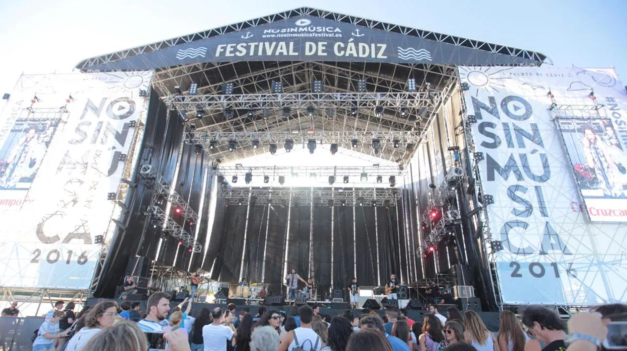 Los días 18, 19, 20 y 21 de julio el Muelle de Cádiz se llenará de música
