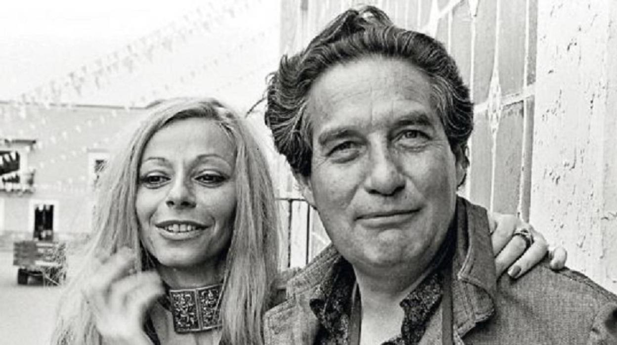 Marie José Trimini y Octavio Paz