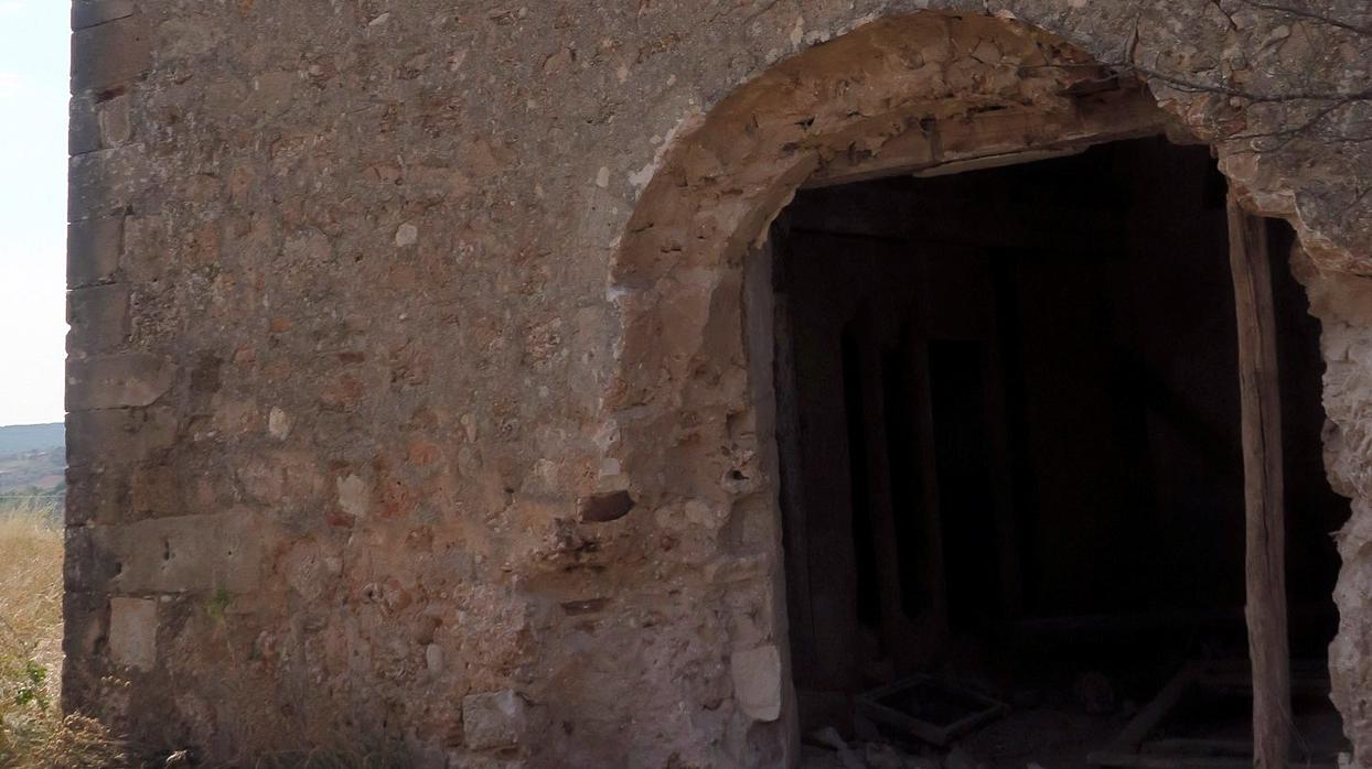 La ermita de La Mercadera, sin el pórtico