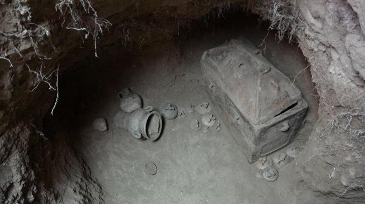 Descubierta una cámara funeraria de la Antigüedad durante unas excavaciones en Creta