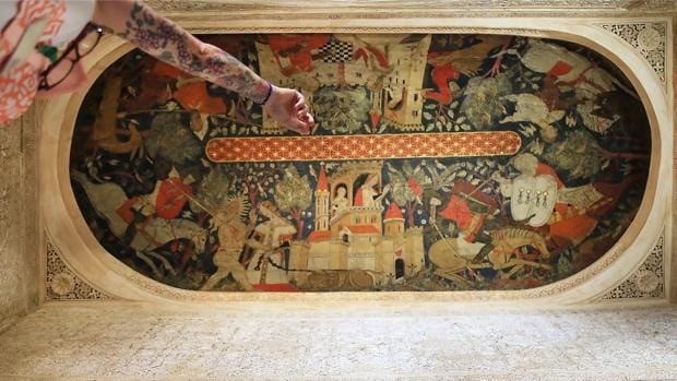 La Sala de los Reyes de la Alhambra recupera su bóveda