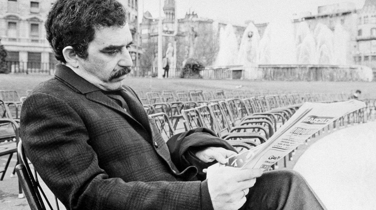 García Márquez en Barcelona en 1970