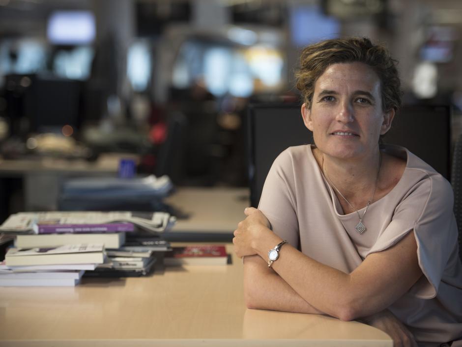 La periodista Mónica Arrizabalaga, autora de «España: la historia imaginada»