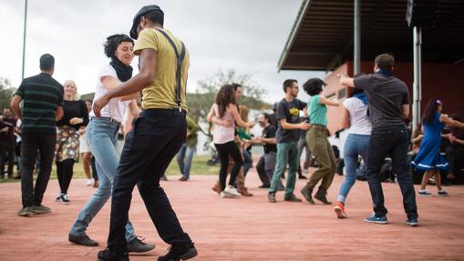 Clases de baile swing ofrece en la calle Regina Sevilla Swing Dance