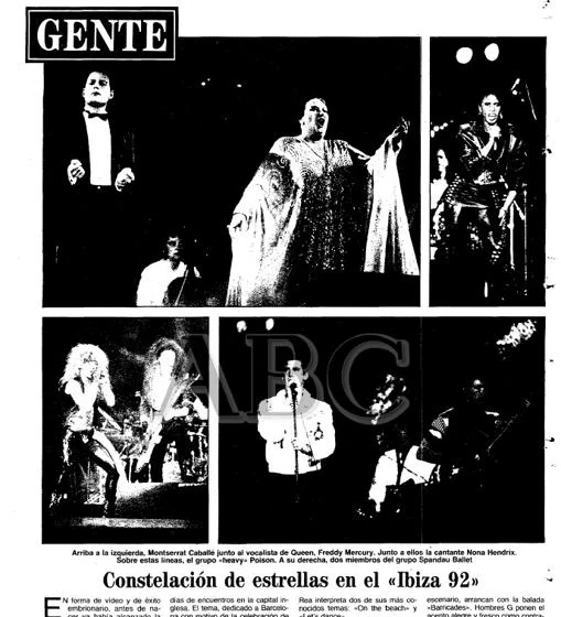 Montserrat Caballé y Freddie Mercury, la canción que hizo tambalearse de emoción a España en 1988