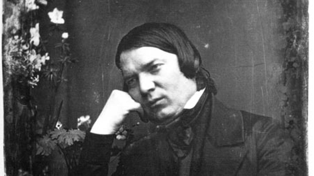 El gran compositor Robert Schumann