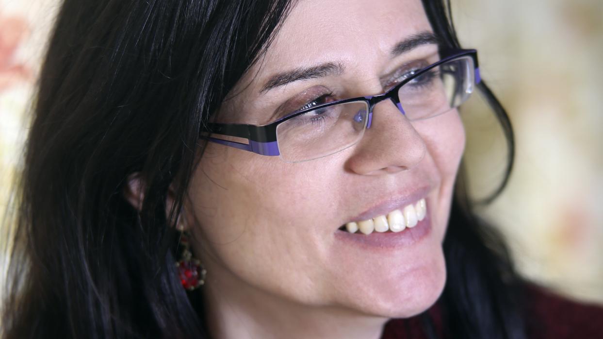 La escritora Elena Marqués