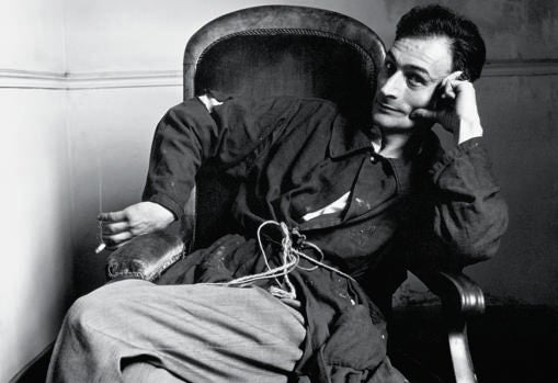 Irving Penn: Balthus, 1948. Fondos Balthus