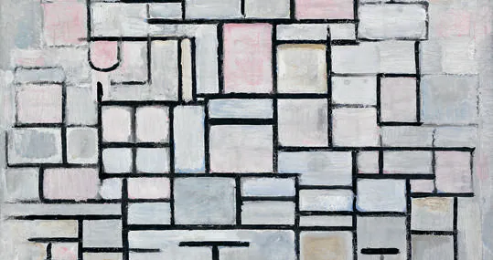 «Composición número IV» (1914), de Mondrian