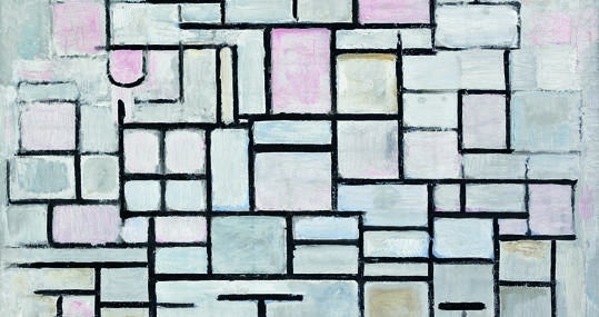 «Composición número IV» (1914), de Mondrian