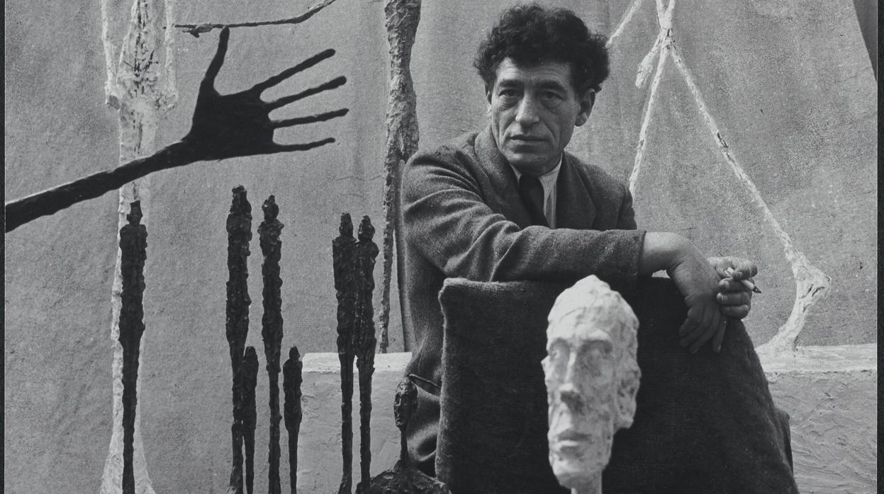 Alberto Giacometti, 1951. Fotografía de Gordon Parks